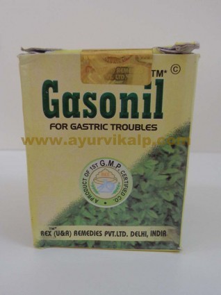 Rex Remedies, GASONIL Pills, For Gastric Troubles